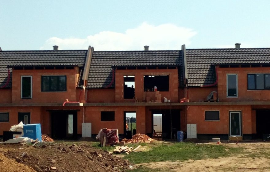 Novostavba řadových domů Čechovice 2017/2018